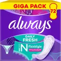 Always Daily Fresh Slipeinlagen Normal Flexistyle Frischduft flexibel 72 Stück