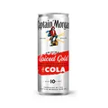 Captain Morgan Original Spiced Gold & Cola Mix-Getränk | Premium Rum Blend in erfrischender Kombo | Jetzt in der handlichen Dose für unterwegs | 10% vol | 1 x 250 ml EINWEG Mehrverpackung