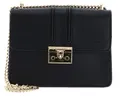 SEIDENFELT MANUFAKTUR Roros Abendtasche Tasche Black / Gold schwarz Neu