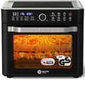 Balter Heißluftfritteuse XXL 22L Airfryer, 200 Programme, 40°-230°, Dörrautomat, 16 in 1 heissluftfritteuse, friteuse ohne Öl, Minibackofen, Rezeptbuch, 1800W