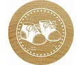 Rössler Stempel Stempel Woodies Babyschuhe