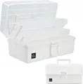 Creahaus 33cm 3-Regal Mehrzweck-Aufbewahrungsbox, Sortierbox, Organizer Box,