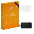 atFoliX 3x Panzerfolie für Shift Crypto BitBox02 Schutzfolie matt&stoßfest Folie