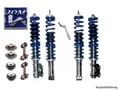 JOM Gewindefahrwerk Kit inkl. 4 Domlager VA HA + 2 Koppelstangen - VW Golf IV