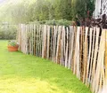 Staketenzaun Haselnuss 90 x 400 cm, gerollt  Senkrechtzaun