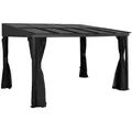 Sojag Aluminium Terrassenüberdachung St. Barth 1012 Anthrazit 296x364x240 cm - Grau
