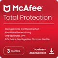 McAfee Total Protection 2026 3-Gerät / 1-Jahr Windows/Mac/Android/iOS / KEY