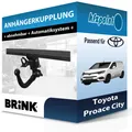 Für Toyota Proace City 10.2019-jetzt BRINK Anhängerkupplung abnehmbar neu