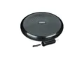 relaxdays Ballsitzkissen Balance Kissen 33 cm mit Luftpumpe, schwarz