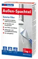 Baufan Au�enspachtel 1 kg f�r Fassaden und Feuchtr�ume zum F�llen und Gl�tten