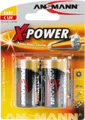 ANS 5015623 - XPOWER, Alkaline Batterie, C (Baby), 2er-Pack