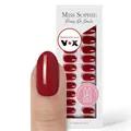 Original Miss Sophie Press On Nails | 32 Stück | Paris Je T'aime | Short Round | Für Fingernägel