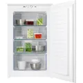 AEG TAB6L88ES Einbau Gefrierschrank, Nischenhöhe 88 cm, 98 L, Schlepptürtechnik, LowFrost, 4 Gefrierschubladen, weiß