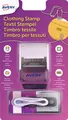 AVERY Textil-Stempel-Set 3-zeilig weiß