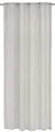 ELBERSDRUCKE Vorhang Gardine mit verdeckten Schlaufen Unisono grau 255 x 140 cm (1 St), Multifunktionsband, halbtransparent, Polyester, einfarbig, grafisch, modern