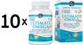 10 x Nordic Naturals Ultimate Omega Xtra, 1480mg Lemon - 60 (566,65 EUR/kg)