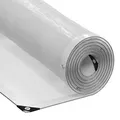vidaXL Plane mit Ösen Transparent 5 x 5 m Polyethylen 3429283