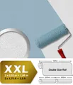 Profhome 145314-GU XXL Tapete Struktur matt weiß 26,5 m2