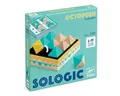 DJECO Lernspielzeug SOLOGIC: OctoPush Schiebepuzzle in 3D Logikspiel für Kinder ab 6 Jahre, Logikspiel