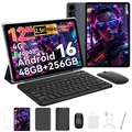 BESTTAB  T60 12.2" Android 16 KI-Tablet mit 48GB(12+36) RAM, 256GB/2TB, Octa-Core & 10000 mAh Akku incl. Stift/Hülle/Maus/Tastatur/Headset
