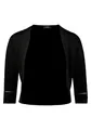 Vera Mont Damen Strickbolero ohne Verschluss XXXL, Schwarz/Schwarz
