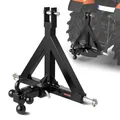 VEVOR 3-Punkt-Anhängerkupplung 5,08cm Traktor Dreipunktaufnahme 530x165x53,5mm