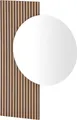 welltime Spiegel Hank, Breite 79 cm made in Germany, Runde Spiegelfläche