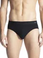 CALIDA Cotton Code Slip Herren, mit Elastikbund schwarz 52-54