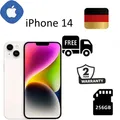NEU Apple iPhone 14 - 256GB - Polarstern (Ohne Simlock) ✔️24 Monate Garantie