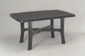 Progarden Rodano Tisch polypropylen 138 x 88 x 72 cm anthrazit  Esstisch