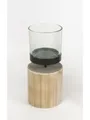 Trend Line Tischkerzenhalter TrendLine Windlicht Holz 19 cm