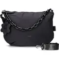 Zwei Hannah Schultertasche 39 cm - Schwarz
