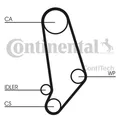 CONTINENTAL CTAM Wasserpumpe + Zahnriemensatz CT660WP1 für VW PASSAT B2 Variant