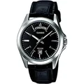 Herren Uhr Casio MTP-1370L-1A - Schwarz