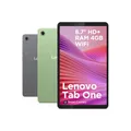 Lenovo Tab One Tablet | 8.7" 1340 x 800 LCD Display | MediaTek Helio G85 | 4GB RAM | 64GB Speicher | Android | Luna Grey