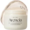 Arencia Rice Mucin Overnight Glow Gesichtsmaskenserum 30, 50 ml, polstert die Haut mit Hyaluronsäure auf