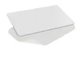 WENKO Badematte Simi rutschfest Kieselgur wasserabsorbierend Weiß 60x39 cm
