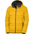 Nordcap Steppjacke Leichte Übergangsjacke, sportlich mit Kapuze silberfarben M