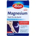 Abtei Magnesium Stark für die Nacht Depot Tabletten für entspannte Muskeln, 30 St. Tabletten