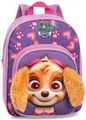 Paw Patrol Rucksack "Skye mit lustigen Plüschohren", flieder/rosa