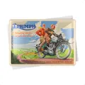 Nostalgic-Art Retro Blechpostkarte, 10 x 14 cm, Triumph – Sending Smiles – Geschenk-Idee für Biker, Original Lizenzprodukt (OLP), Postkarte aus Metall, Mini-Blechschild als Grußkarte