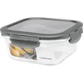 LOCK&LOCK Frischhaltedose Boroseal quadratisch 750ml 15,5x15,5x6,9cm - Transparent