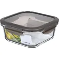 LocknLock Frischhaltedose LLG224G, aus Glas, 0,75 Liter, transparent, luftdicht