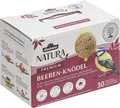Dehner Natura Premium Meisenknödel mit Netz, Beerenknödel, ganzjähriges Wildvogelfutter proteinreich / energiereich, 30 Stück je 90 g (2.7 kg), Karton aus FSC®-er Produktion