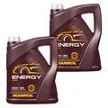 2x5 Liter MANNOL Energy 5W-30 Motoröl 7511 API SN/CH-4 ACEA A3/B4 Synthetic