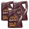 3x5 Liter MANNOL Energy 5W-30 Motoröl 7511 API SN/CH-4 ACEA A3/B4 Synthetic