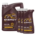 8 (5+3x1) Liter MANNOL SAE 5W-30 ENERGY Motoröl VW 502.00 / 505.00 / MB229.3
