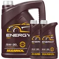 1x5L+2x1L MANNOL ENERGY 5W30 ÖL passend für VW 505.00 BMW LL-98 MB 229.3/5