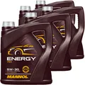 5x 4L MANNOL ENERGY MOTORÖL 5W30 passend für BMW LL-98 VW 502.00 MB 229.5 RN0710