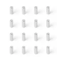 Strong Magnets Neodym Magnet - Rund 4 x 10 mm - 50 Stück - Extra stark, hält bis 662 g - Für Magnettafel, Kühlschrank, Whiteboard, Pinnwand, Büro